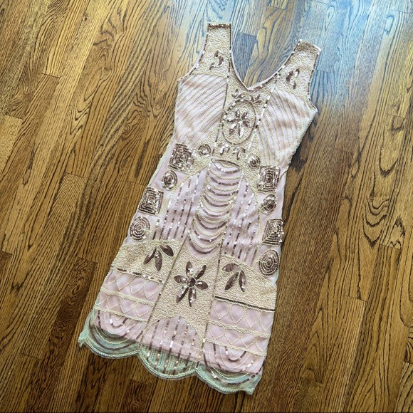 Sequin flapper style dress - Picture 3 of 8